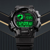 SKMEI 1723 Dual Time LED Digital Display Timing Luminous Electronic Watch